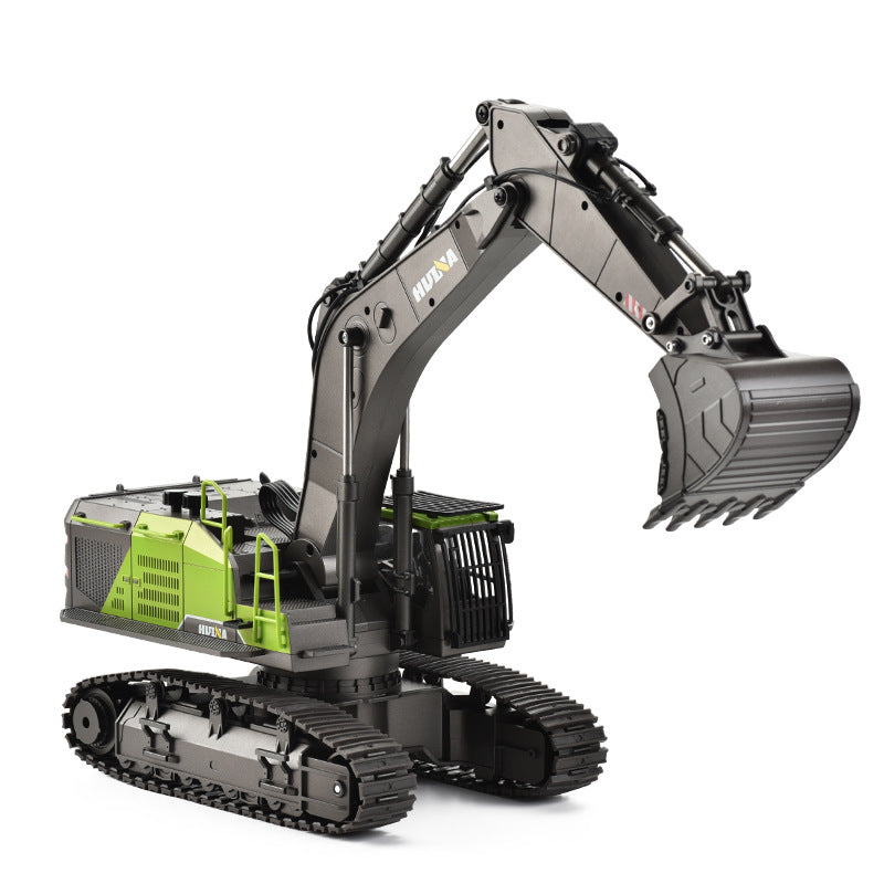 1/14 Scale RC Excavator Alloy Engineering Vehicle Simulation Model, with 22-Channel 2.4G Precise Remote Control, Highly Realistic, Smooth Operation.