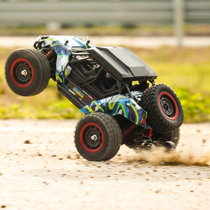 Professional 1:16 scale 4WD brushless RC high-speed racing car, desert racing and off-road drifting specialist, extreme handling performance, built for hardcore enthusiasts