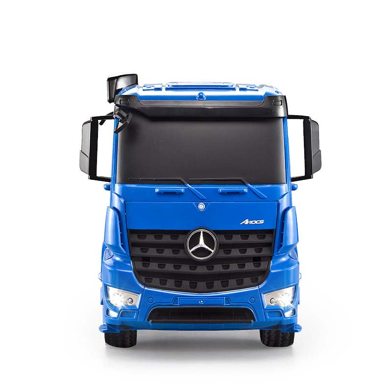 RC Remote-Control Container Truck Model - High-Precision Engineering Transport Vehicle with Electric Charging Design