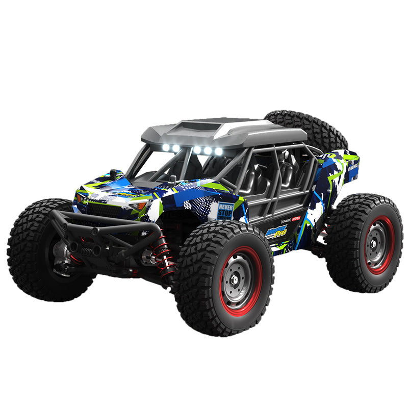 Professional 1:16 scale 4WD brushless RC high-speed racing car, desert racing and off-road drifting specialist, extreme handling performance, built for hardcore enthusiasts