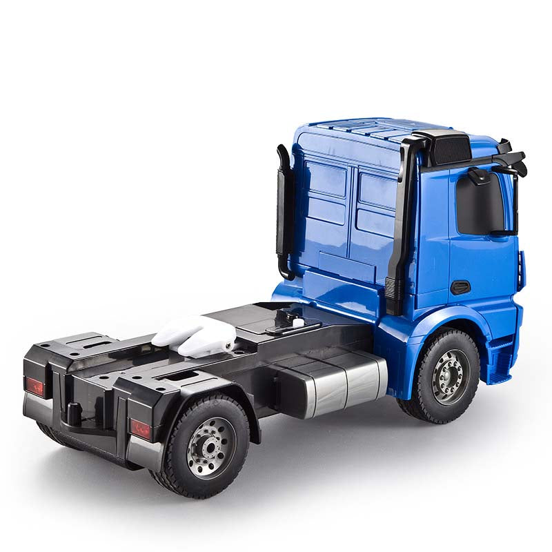 RC Remote-Control Container Truck Model - High-Precision Engineering Transport Vehicle with Electric Charging Design