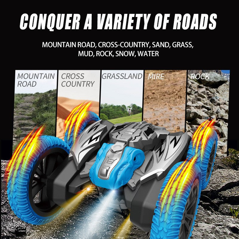 Off-road climbing car shock-absorbing and crash-resistant car model