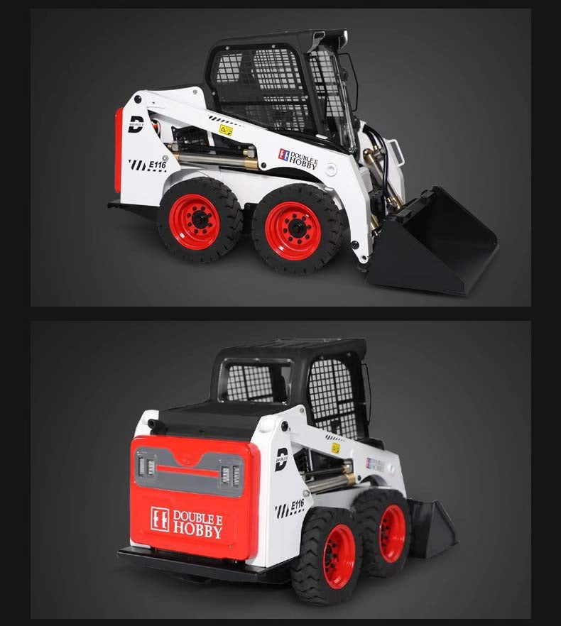 1:14 Scale All-Metal Hydraulic Engineering Vehicle Electric Remote Control Model - Professional Heavy-Duty Machinery Simulation
