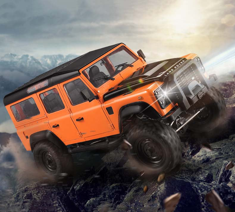 1:8 Scale Professional 4WD Electric Crawler RC Off-Road Vehicle Model - High-Performance Remote Control Off-Road Racing Simulation
