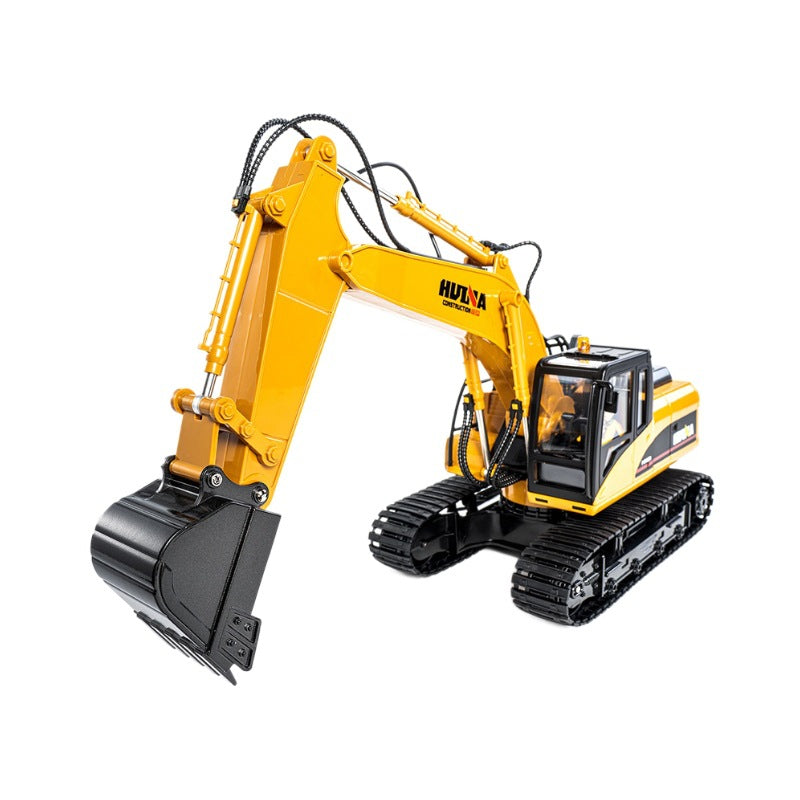 Tong Alloy 2.4G Wireless Remote Control Electric Excavator Heavy Engineering Vehicle Toy Remote Control Engineering Vehicle Model