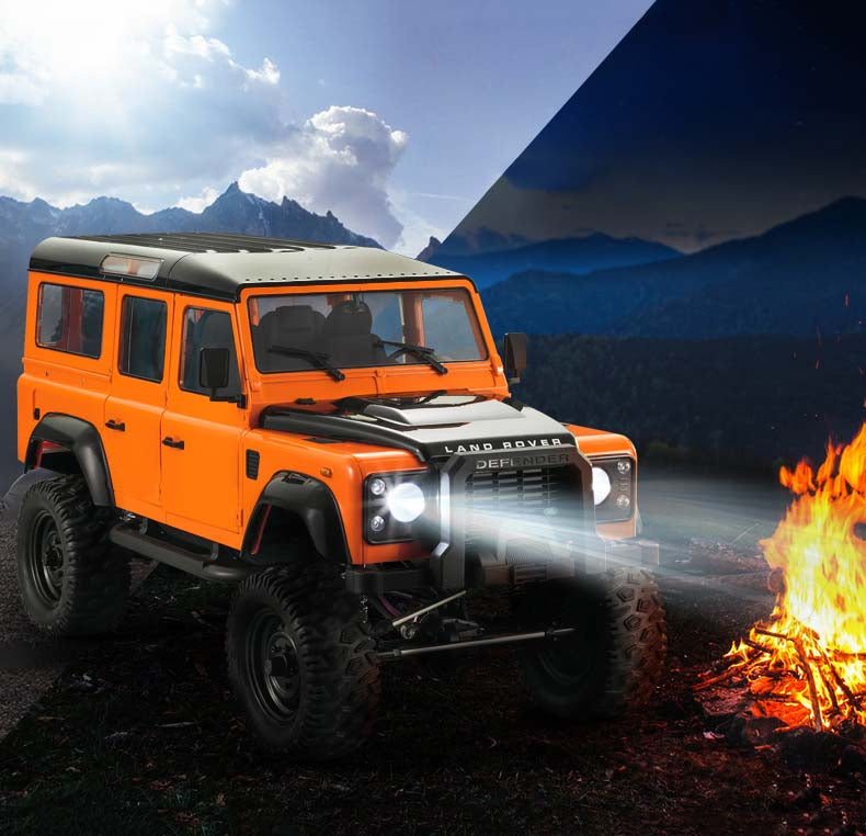 1:8 Scale Professional 4WD Electric Crawler RC Off-Road Vehicle Model - High-Performance Remote Control Off-Road Racing Simulation