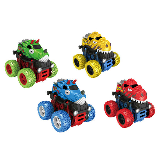 360 degree rotating, transformable toy car