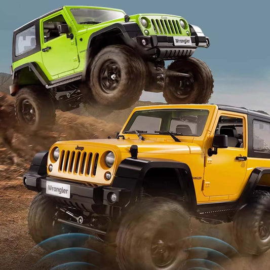Professional-grade 4WD RC rock crawler, extreme terrain conqueror, high-strength alloy chassis