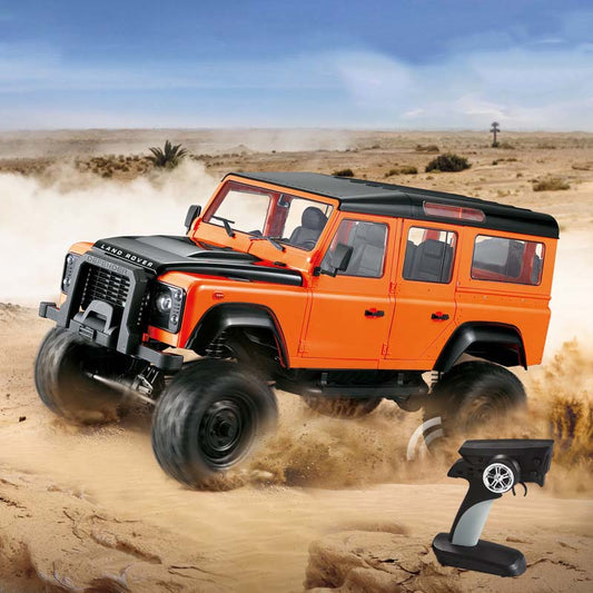 1:8 Scale Professional 4WD Electric Crawler RC Off-Road Vehicle Model - High-Performance Remote Control Off-Road Racing Simulation