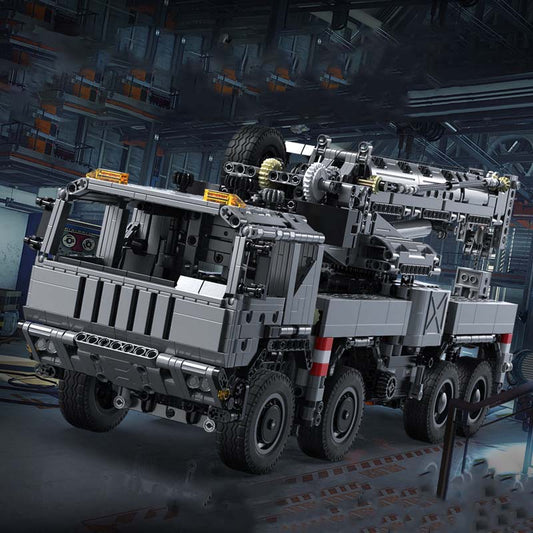 Professional Rescue Armored Crane Model with 360° Rotating Work Platform for Heavy-duty Lifting Simulation