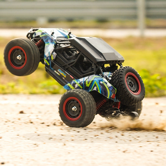 Professional 1:16 scale 4WD brushless RC high-speed racing car, desert racing and off-road drifting specialist, extreme handling performance, built for hardcore enthusiasts