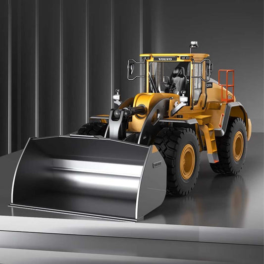 RC Alloy Loader - 1:16 Scale Full-Proportion Screw-Driven 4WD Dozer-Shovel Engineering Model Vehicle