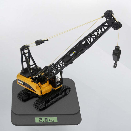 1:14 Scale Simulation Tower Crane | 15-Channel 2.4G Remote-Controlled Electric Engineering Vehicle with 680° Free Rotation | Rechargeable RC Toy