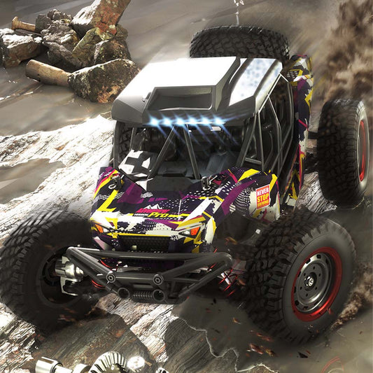 Professional 1:16 scale 4WD brushless RC high-speed racing car, desert racing and off-road drifting specialist, extreme handling performance, built for hardcore enthusiasts