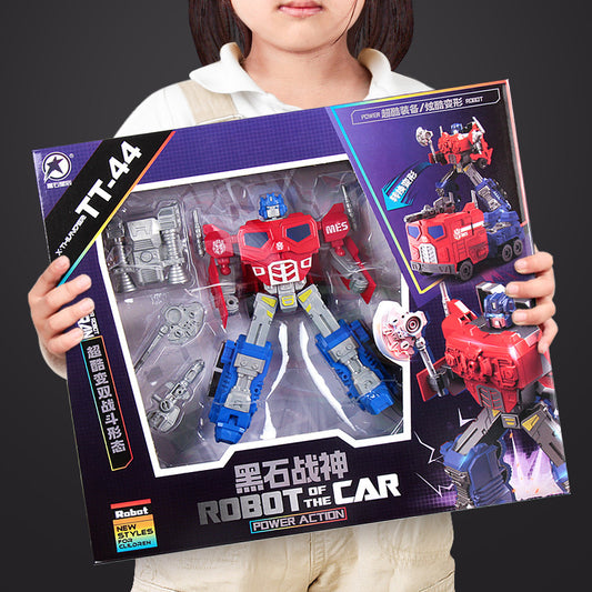 Educational toys, transforming robots