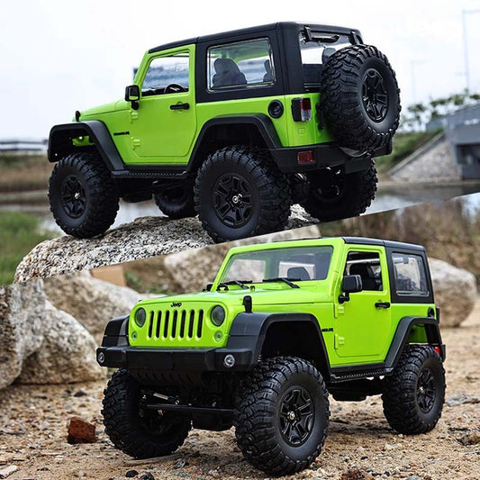 Professional-grade 4WD RC rock crawler, extreme terrain conqueror, high-strength alloy chassis